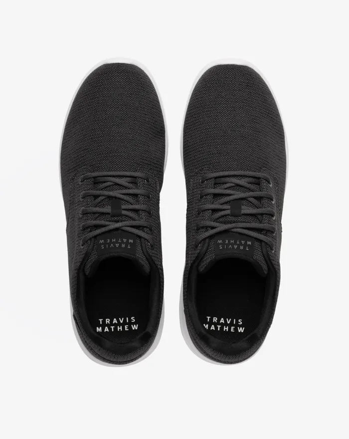 Shoes Casual Shoes TravisMathew THE DAILY 2 KNIT SHOE Heather Grey Pinstripe Shoes Casual Shoes TravisMathew THE DAILY 2 KNIT SHOE Heather Grey Pinstripe