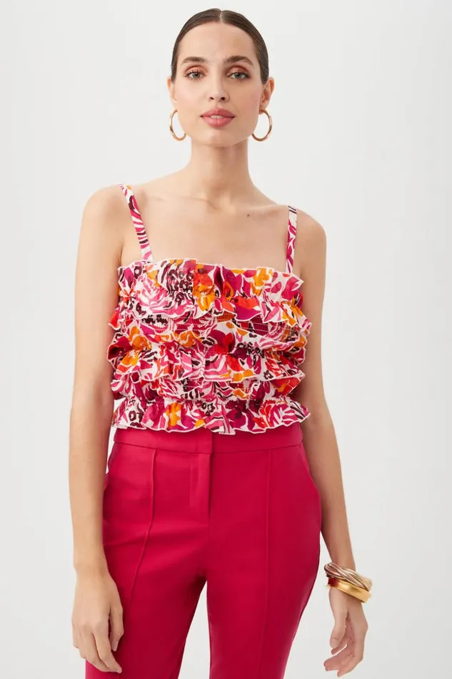 SHOP Trina Turk ALL TOPS SAHA TOP