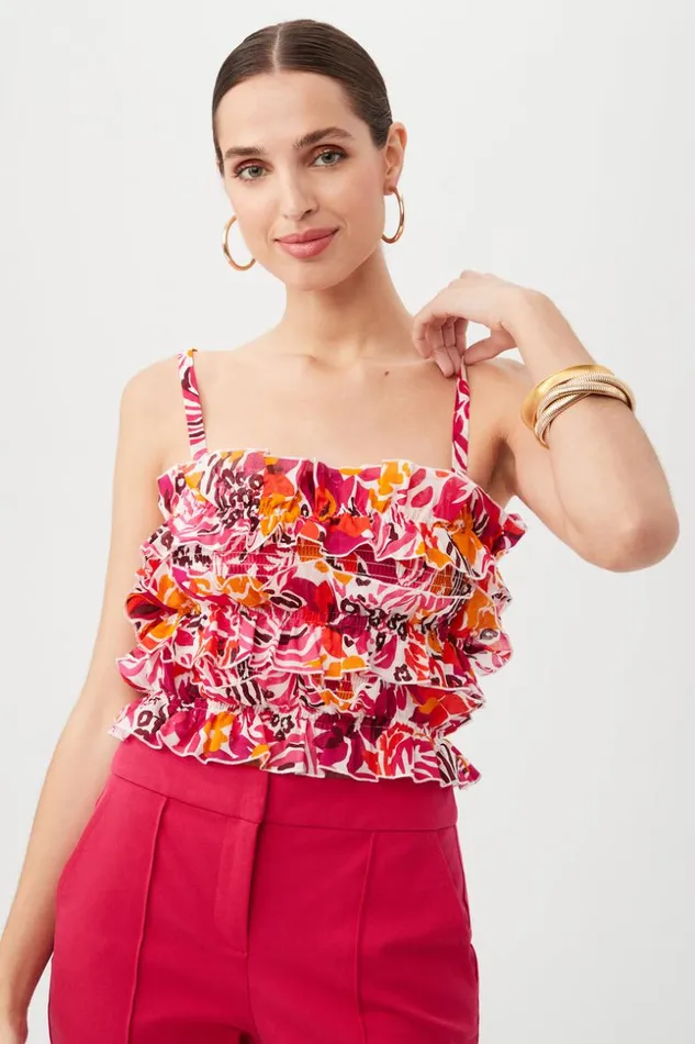 SHOP Trina Turk ALL TOPS SAHA TOP