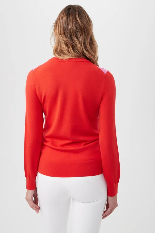 SHOP Trina Turk ALL TOPS SWEETHEART SWEATER