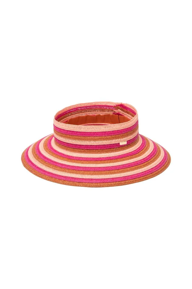 SHOP Trina Turk BELTS SCARVES and HATS MARJORIE VISOR