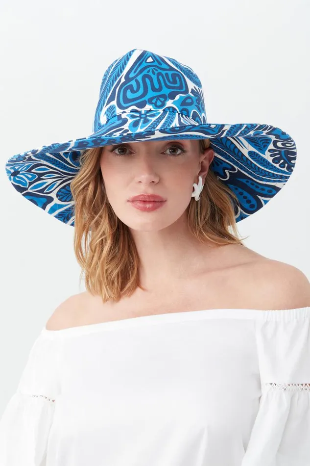 SHOP Trina Turk BELTS SCARVES and HATS SHADE HAT