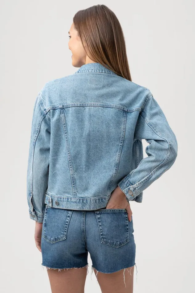 SHOP Trina Turk JACKETS and COATS AG ARLLOW DENIM JACKET