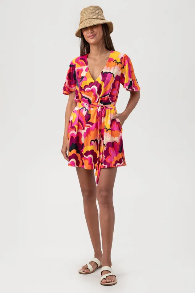 SHOP Trina Turk MATCHING SWIM SETS WOMEN039S FAN FAIRE SHORT SLEEVE VNECK SWIM COVERUP DRESS SHOP Trina Turk MATCHING SWIM SETS WOMEN039S FAN FAIRE SHORT SLEEVE VNECK SWIM COVERUP DRESS