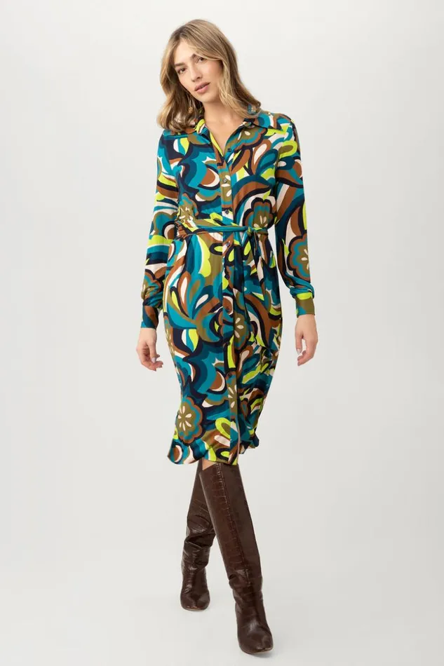 SHOP Trina Turk MIDI DRESSES RADIO CITY DRESS