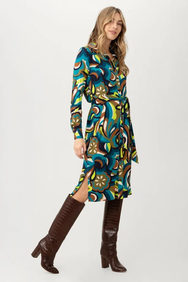 SHOP Trina Turk MIDI DRESSES RADIO CITY DRESS