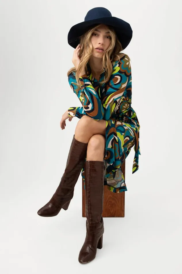 SHOP Trina Turk MIDI DRESSES RADIO CITY DRESS