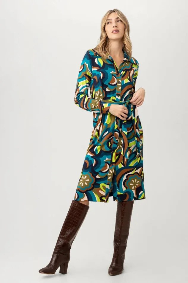 SHOP Trina Turk MIDI DRESSES RADIO CITY DRESS