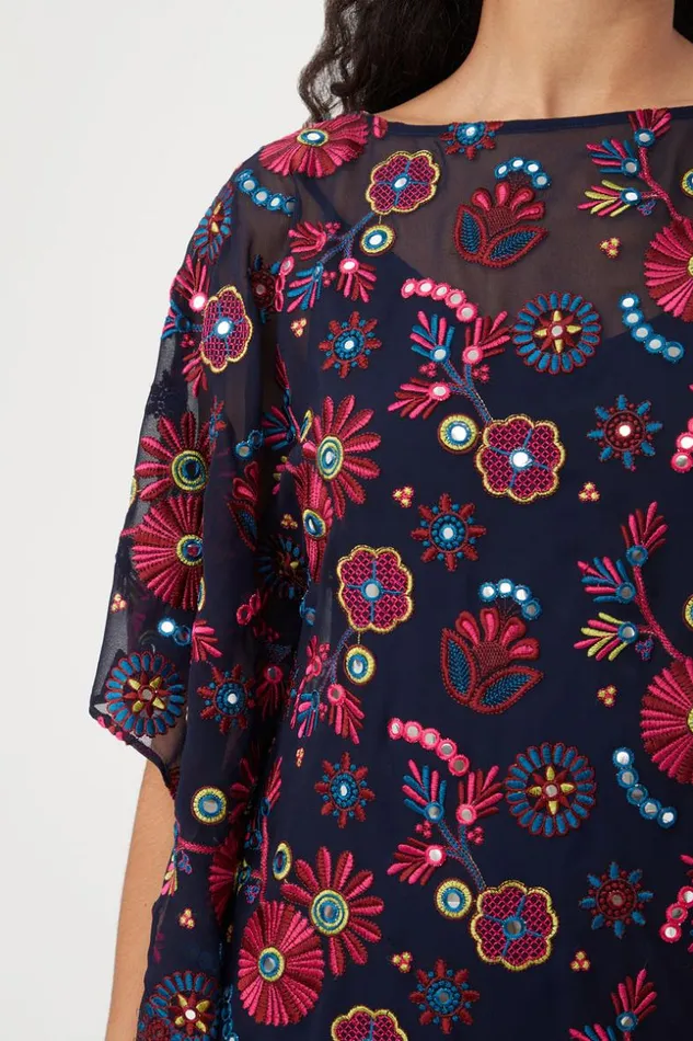 SHOP Trina Turk MINI DRESSES ANISSA CAFTAN