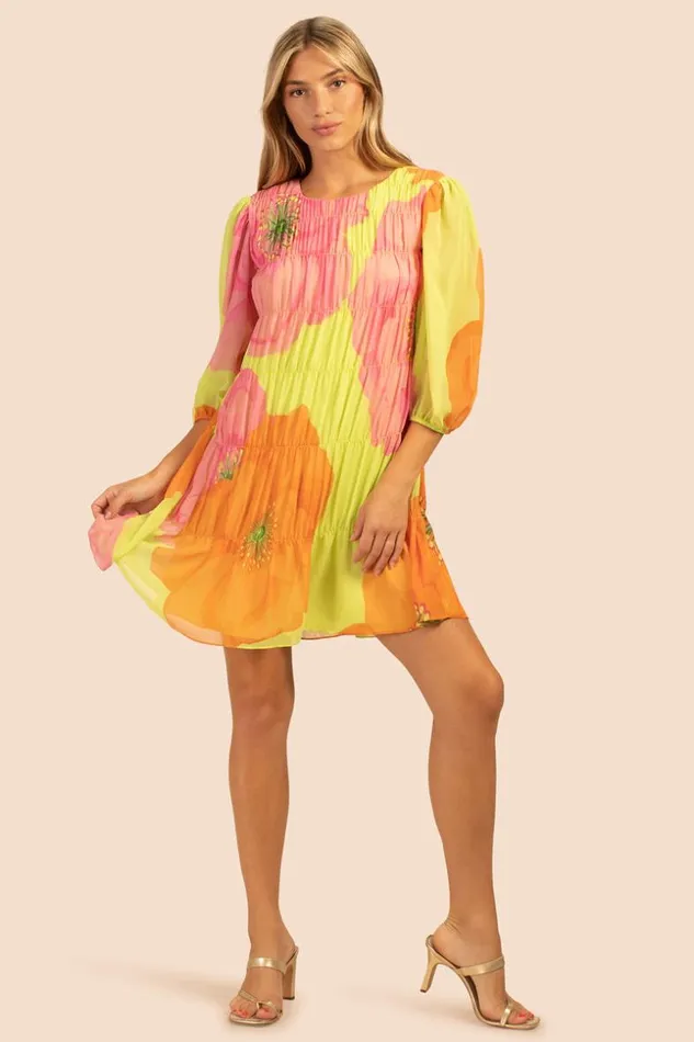 SHOP Trina Turk MINI DRESSES SILVERY DRESS