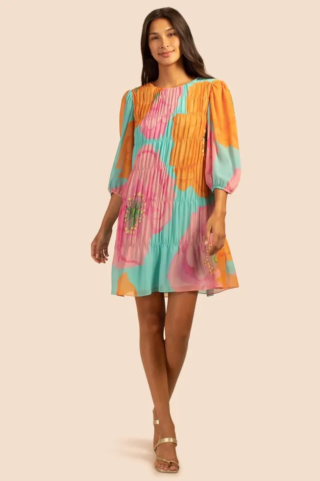 SHOP Trina Turk MINI DRESSES SILVERY DRESS