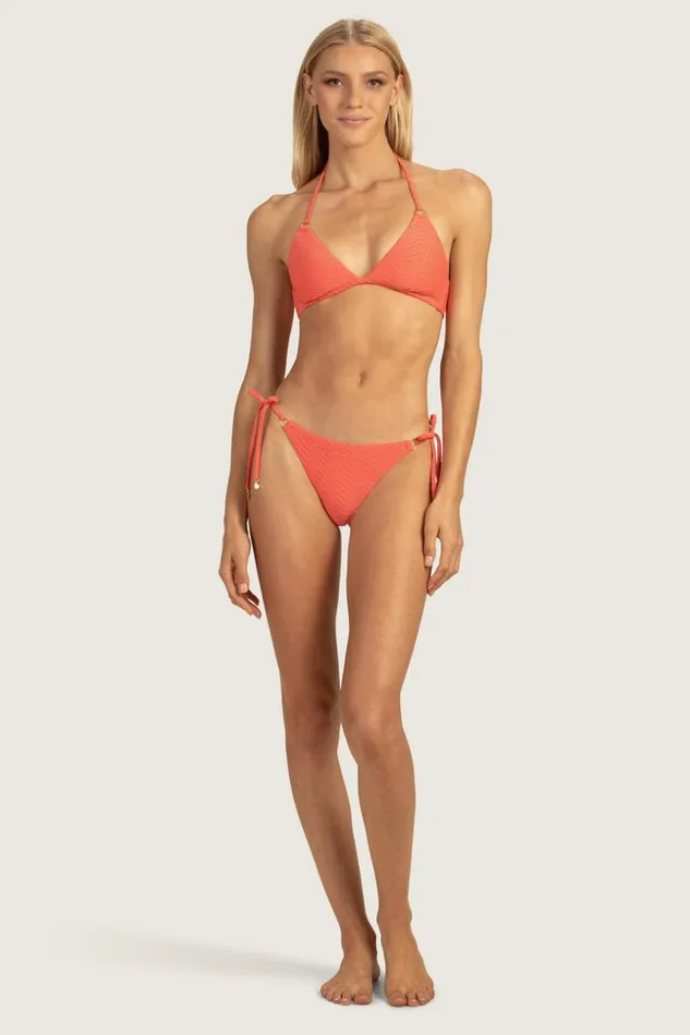 SHOP Trina Turk SWIM BOTTOMS EMPIRE LUREX TIE SIDE HIPSTER