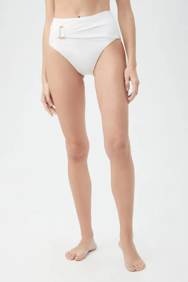 SHOP Trina Turk SWIM BOTTOMS WOMEN039S MONACO BELTED HIGH WAIST SWIM BOTTOM