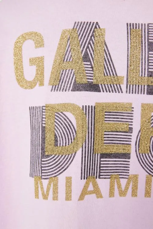 Short Sleeve Men Gallery Dept ART DECO TEE Lavender