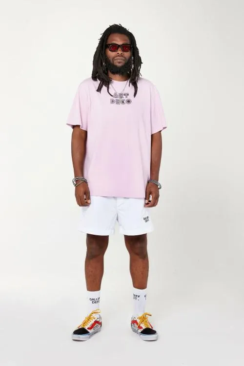 Short Sleeve Men Gallery Dept ART DECO TEE Lavender