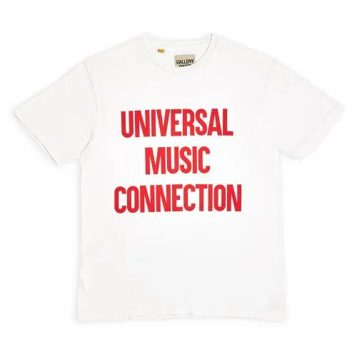 Short Sleeve Men Gallery Dept ATK UNIVERSAL MUSIC CONNECTIONS White