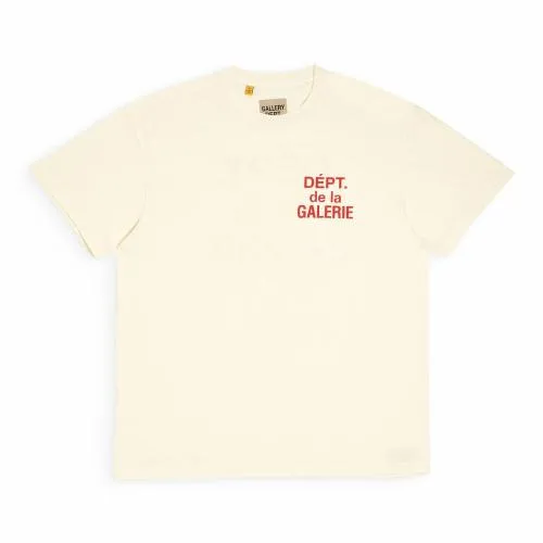 Short Sleeve Men Gallery Dept FRENCH TEE Cream