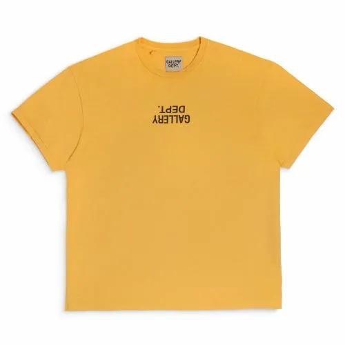 Short Sleeve Men Gallery Dept FUCKED UP LOGO TEE Gold