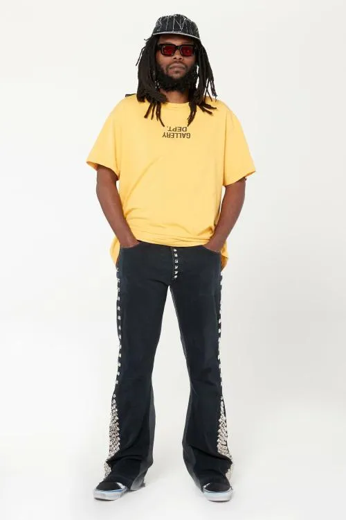 Short Sleeve Men Gallery Dept FUCKED UP LOGO TEE Gold