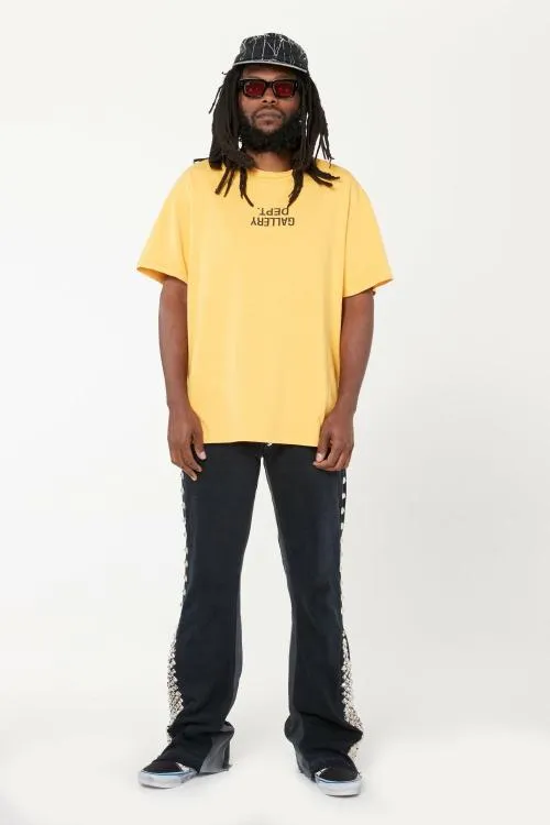 Short Sleeve Men Gallery Dept FUCKED UP LOGO TEE Gold