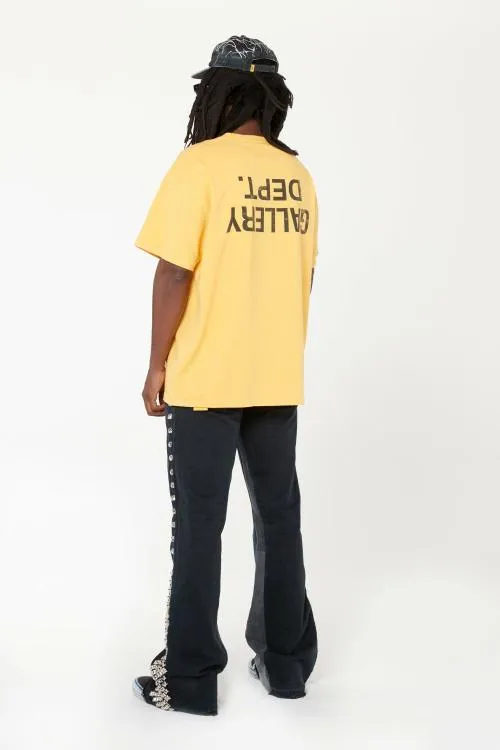 Short Sleeve Men Gallery Dept FUCKED UP LOGO TEE Gold