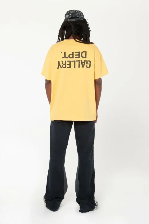 Short Sleeve Men Gallery Dept FUCKED UP LOGO TEE Gold