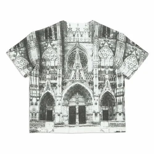 Short Sleeve Men Gallery Dept POSTCARD TEE Blackwhite