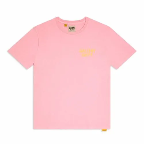 Short Sleeve Men Gallery Dept SOUVENIR TEE Candy Pink