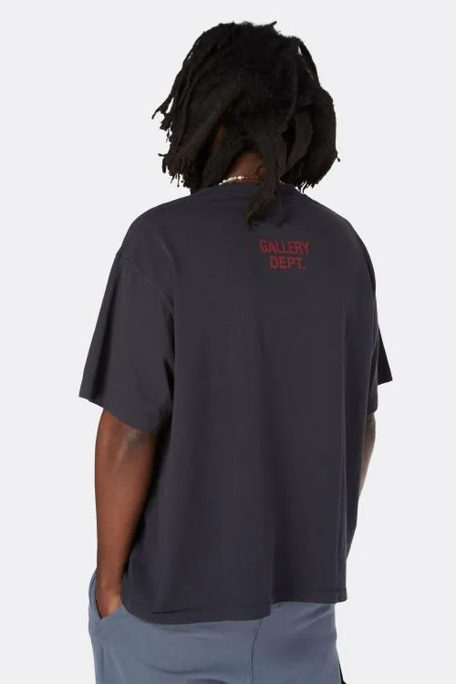 Short Sleeve Men Gallery Dept STOP BEING RACIST TEE Black