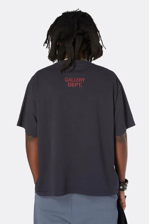 Short Sleeve Men Gallery Dept STOP BEING RACIST TEE Black