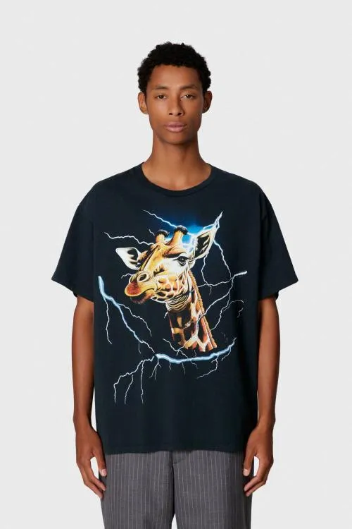 Short Sleeve Men Gallery Dept THEME PARK TEE Vintage Black