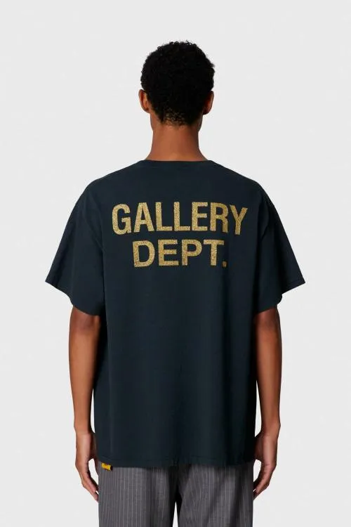 Short Sleeve Men Gallery Dept THEME PARK TEE Vintage Black