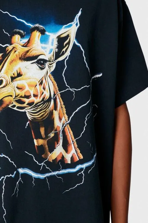Short Sleeve Men Gallery Dept THEME PARK TEE Vintage Black