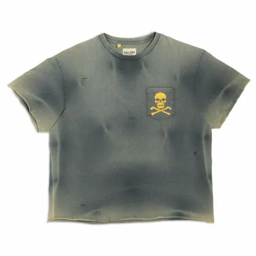 Short Sleeve Men Gallery Dept ZIP TEE Black