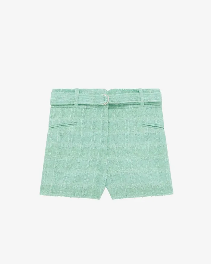 Shorts and Skirts Women IRO ZAIRA TWEED LUREX SHORTS