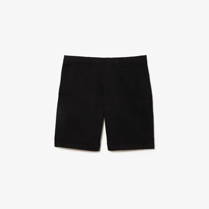 Shorts and Swim Men Lacoste Men039s Slim Fit Stretch Cotton Shorts Black 031