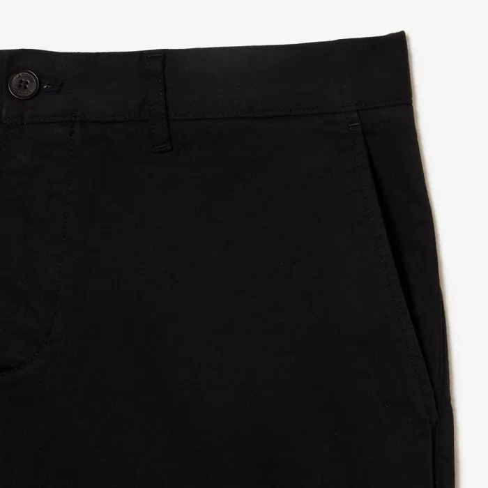 Shorts and Swim Men Lacoste Men039s Slim Fit Stretch Cotton Shorts Black 031