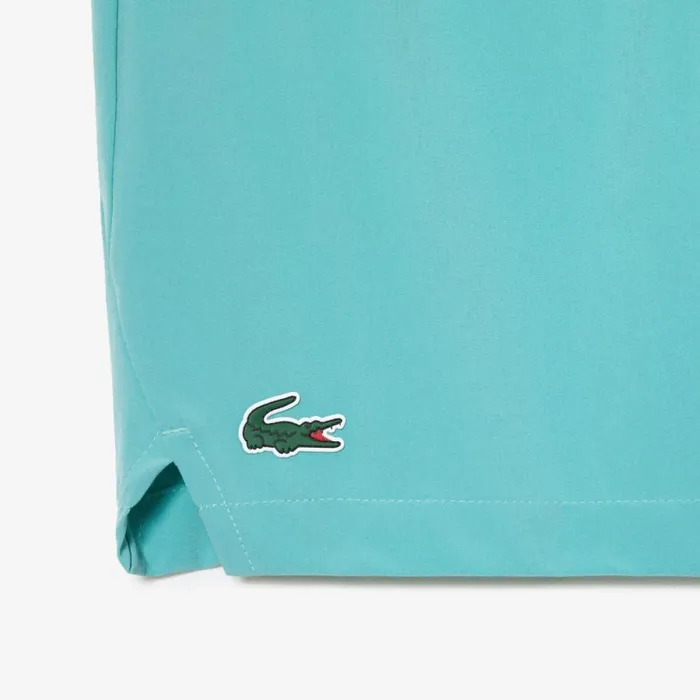 Shorts and Swim Men Lacoste Mens Lacoste Tennis X Novak Djokovic Shorts Green 3a4