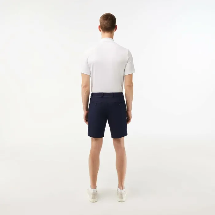 Shorts and Swim Men Lacoste Mens SPORT Lightweight Stretch Golf Shorts Navy Blue 166