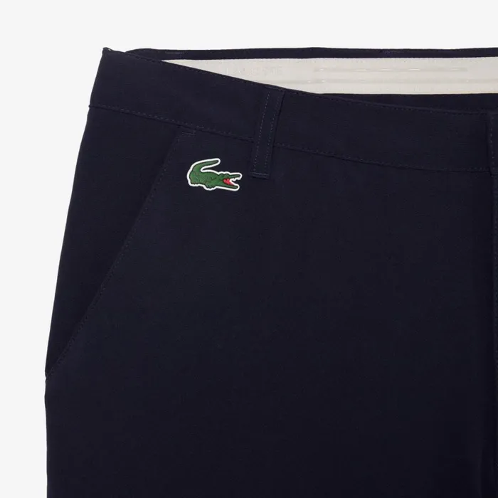 Shorts and Swim Men Lacoste Mens SPORT Lightweight Stretch Golf Shorts Navy Blue 166
