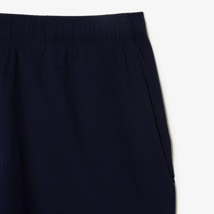 Shorts and Swim Men Lacoste Mens SPORT UltraLight Shorts Navy Blue White 525