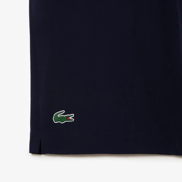 Shorts and Swim Men Lacoste Mens SPORT UltraLight Shorts Navy Blue White 525