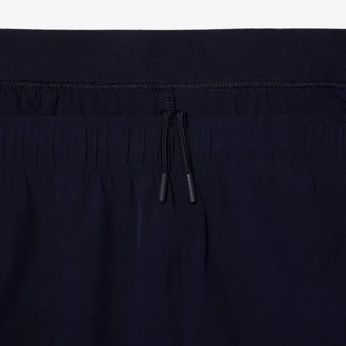 Shorts and Swim Men Lacoste Mens SPORT UltraLight Shorts Navy Blue White 525