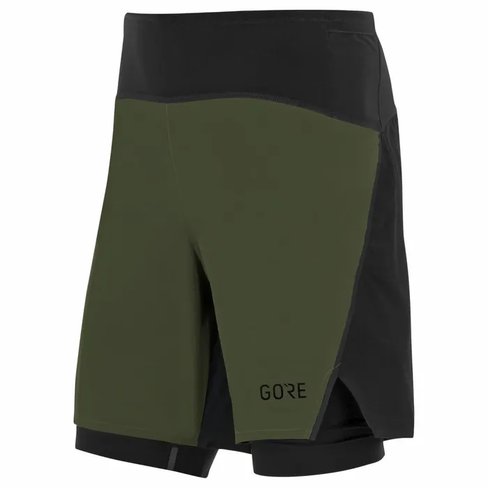 Shorts Men GOREWEAR R7 2in1 Shorts Black