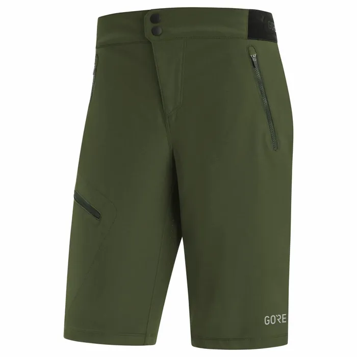 Shorts Women GOREWEAR C5 Women Shorts Utility Green