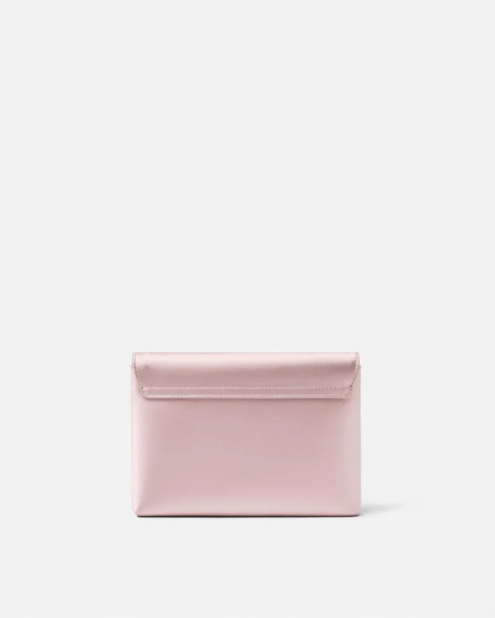 Shoulder and Crossbody Women Versace La Medusa Envelope Clutch Light Pink
