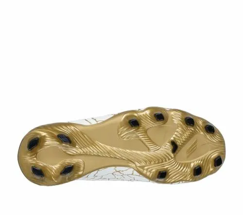 SKX15 High Jr Td FG White Black Gold Kids SKECHERS Kids UK Sizes 9525