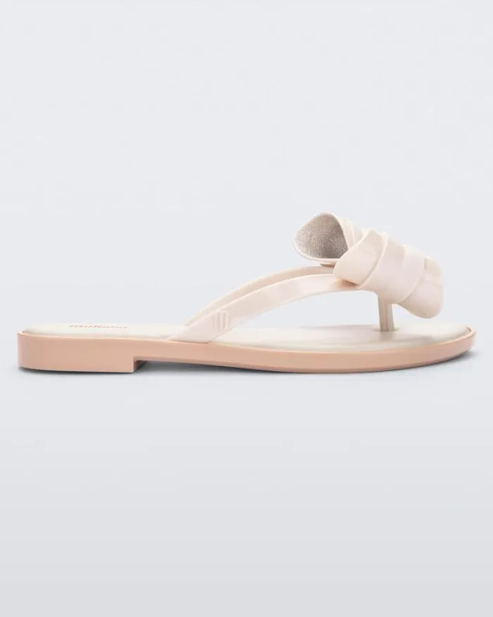 Slim Flip Flop Light Beige Women Melissa Flip Flops