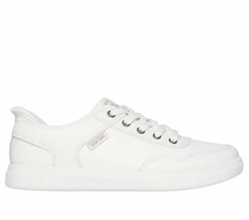 Slipins BOBS D039Vine 8211 So Flattered White Women SKECHERS SlipOn