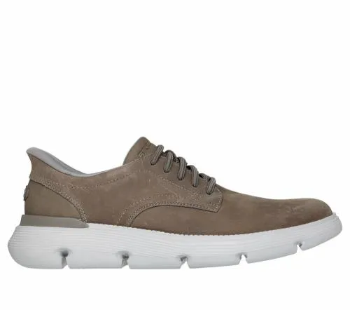 Slipins Garza 8211 Duran Dark Taupe Men SKECHERS SlipOn